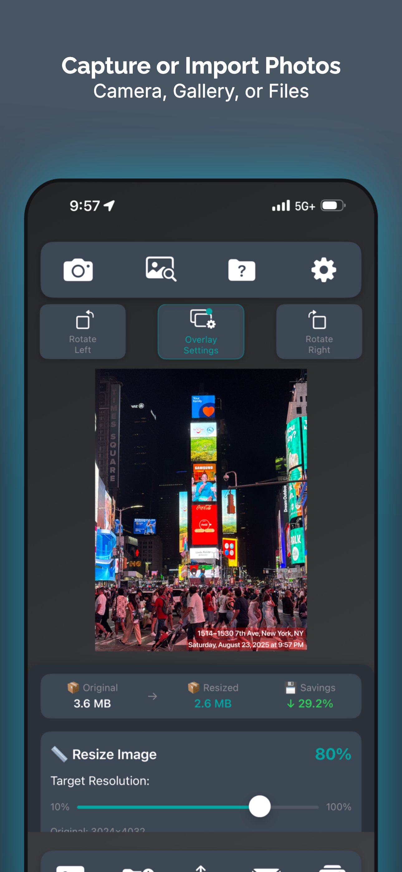 CompressNStamp screenshot 2