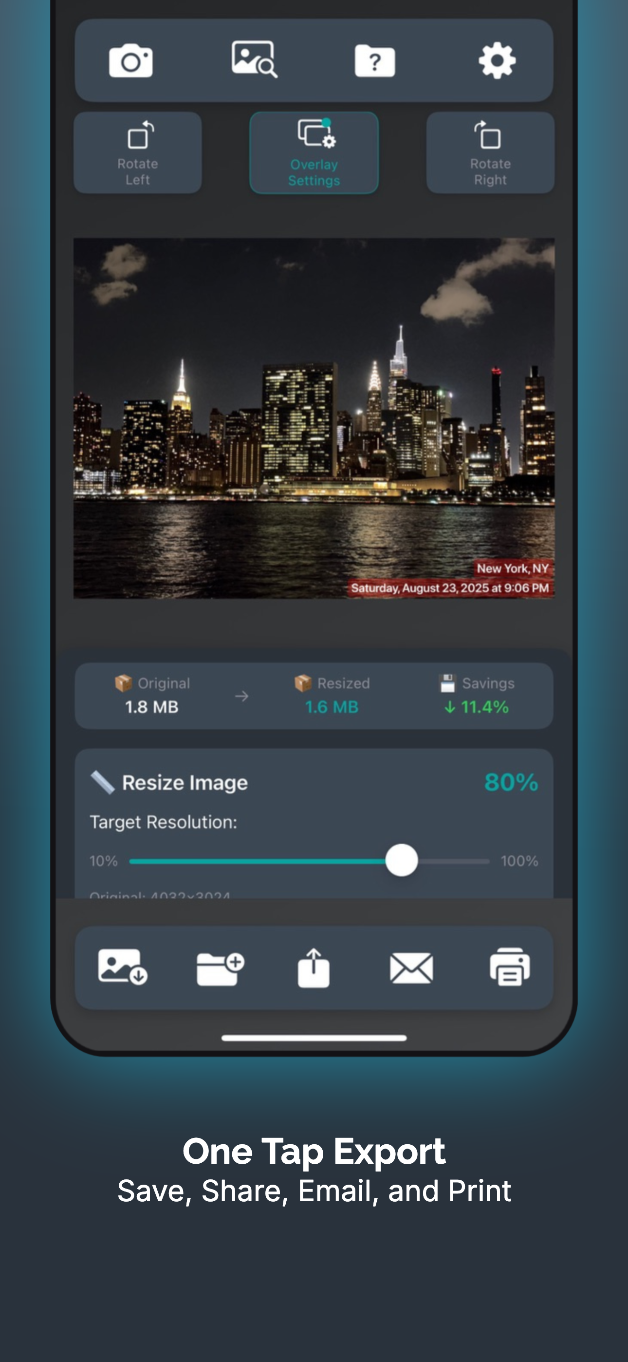 CompressNStamp screenshot 3
